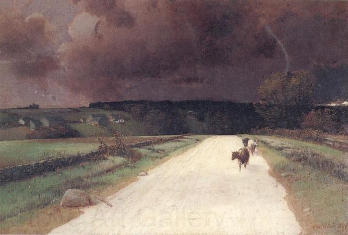 Homer Watson Before the Storm Norge oil painting art